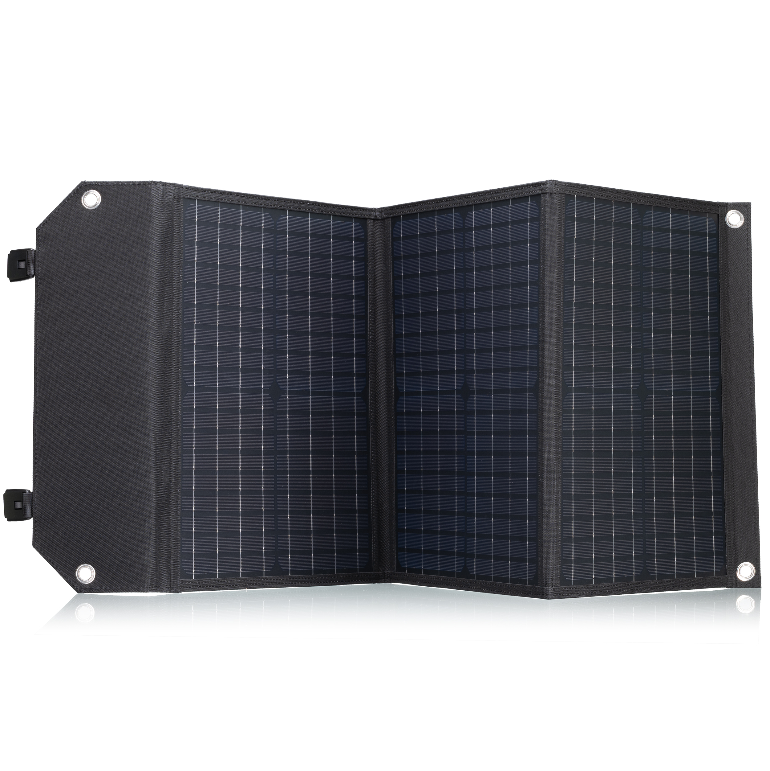 BRESSER Mobile Solar Charger 60 Watt with USB and DC output (Refurbished)