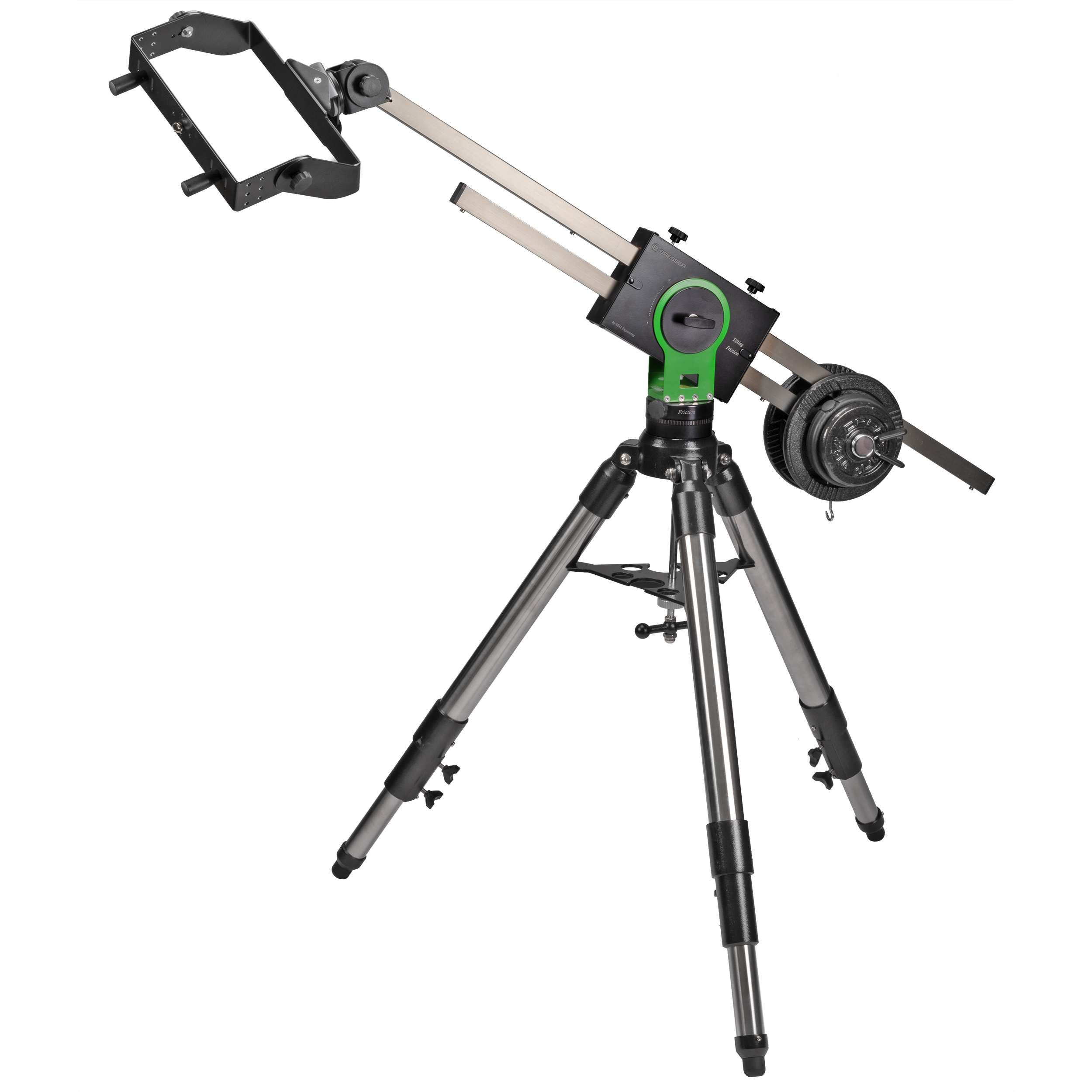 BRESSER Slider Binocular Mount with Tripod