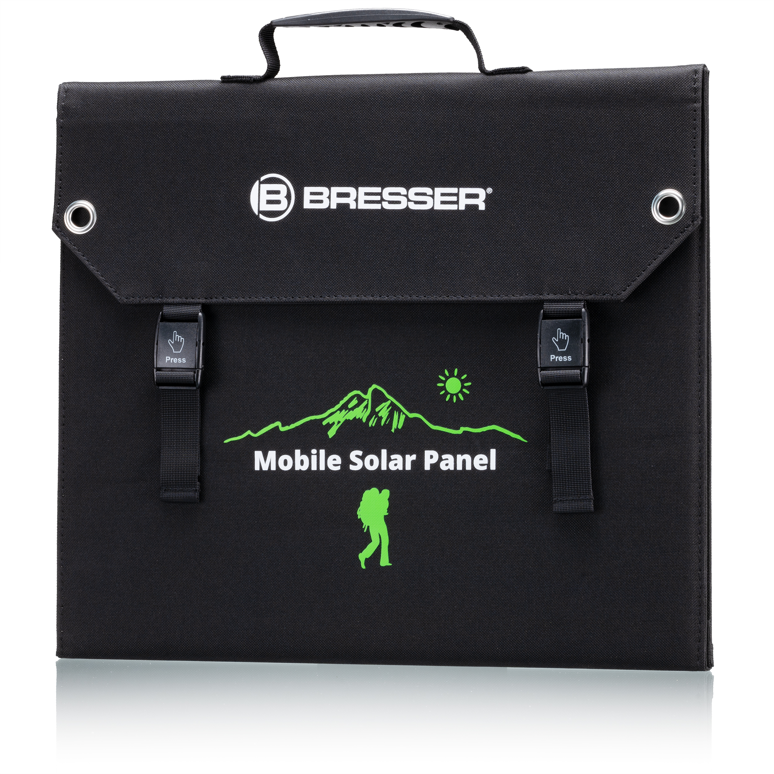 BRESSER Mobile Solar Charger 60 Watt with USB and DC output (Refurbished)