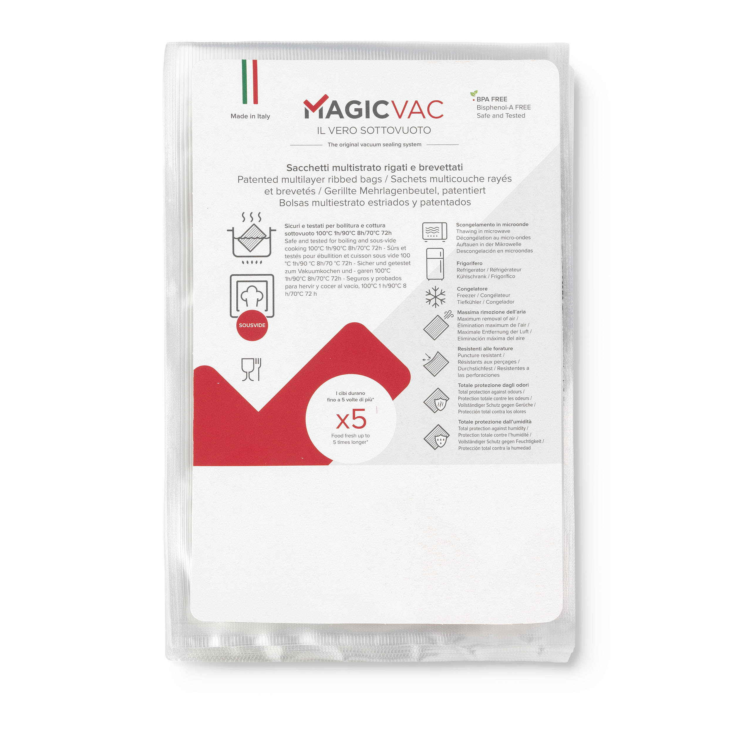 MAGICVAC Vacuum Bags 20x30 cm 50pcs