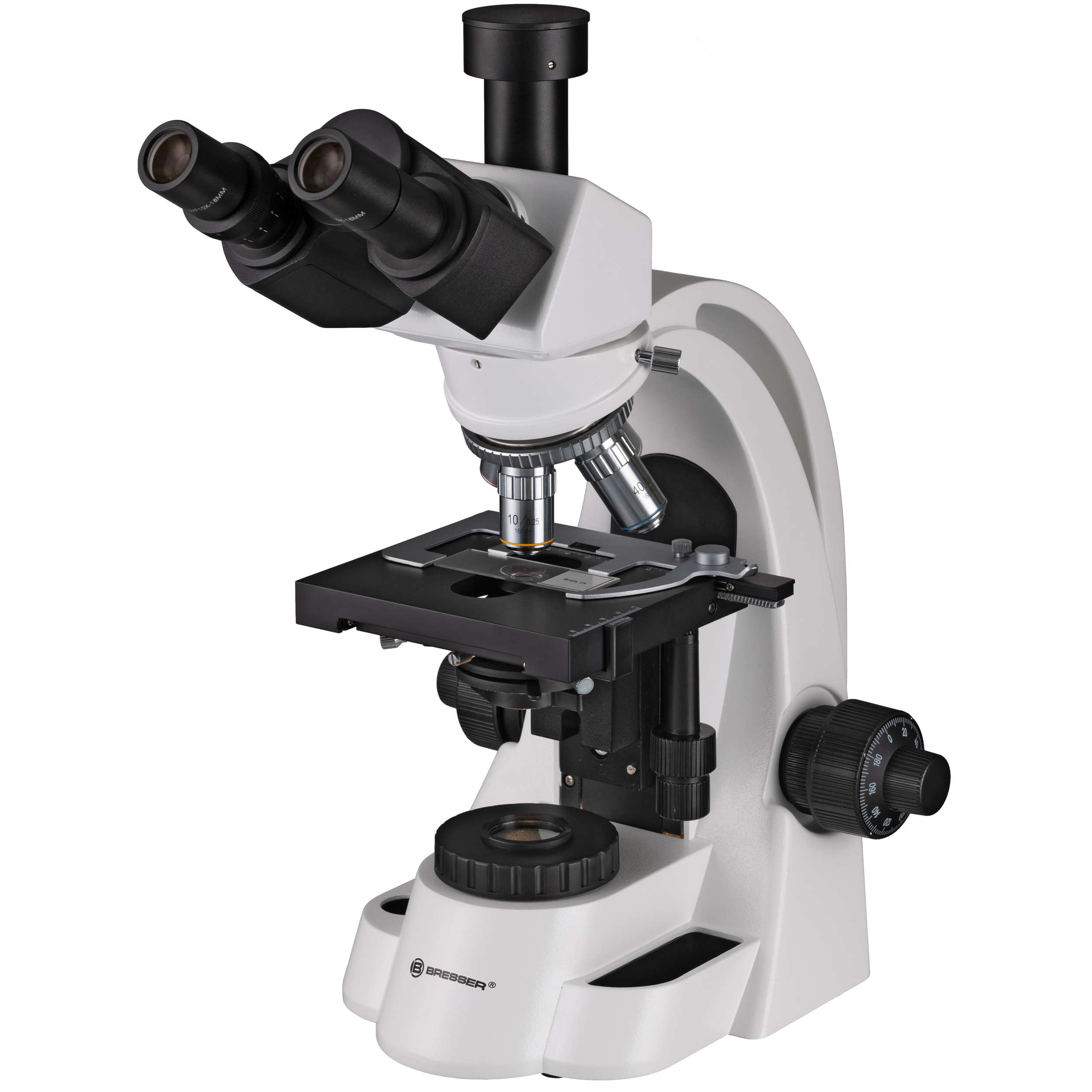 BRESSER Bioscience 40-1000x Trinocular Microscope (Refurbished)