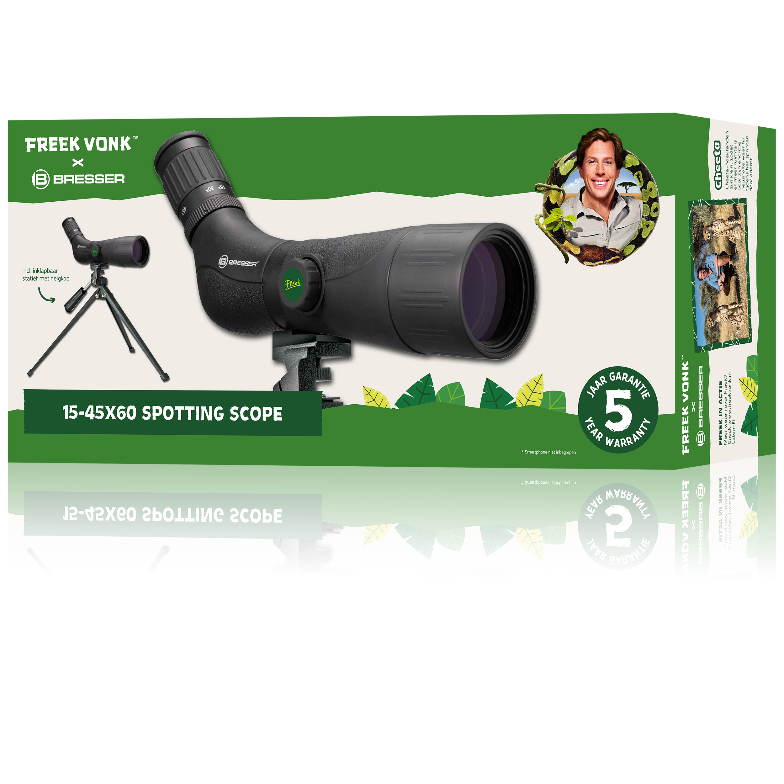 FREEK VONK x BRESSER Spotting Scope 