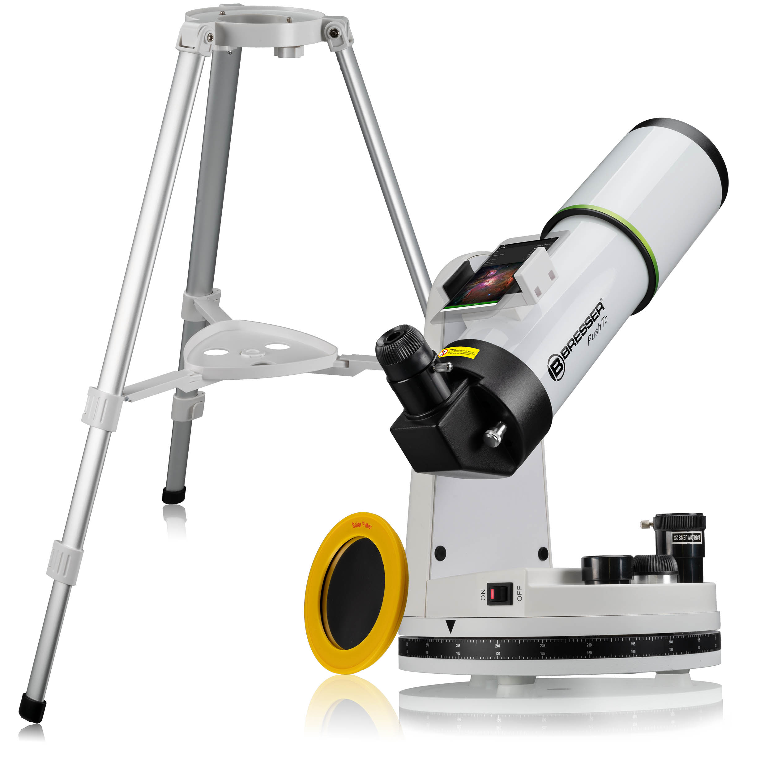 PushTo AR-80/400 Smart Telescope with tripod