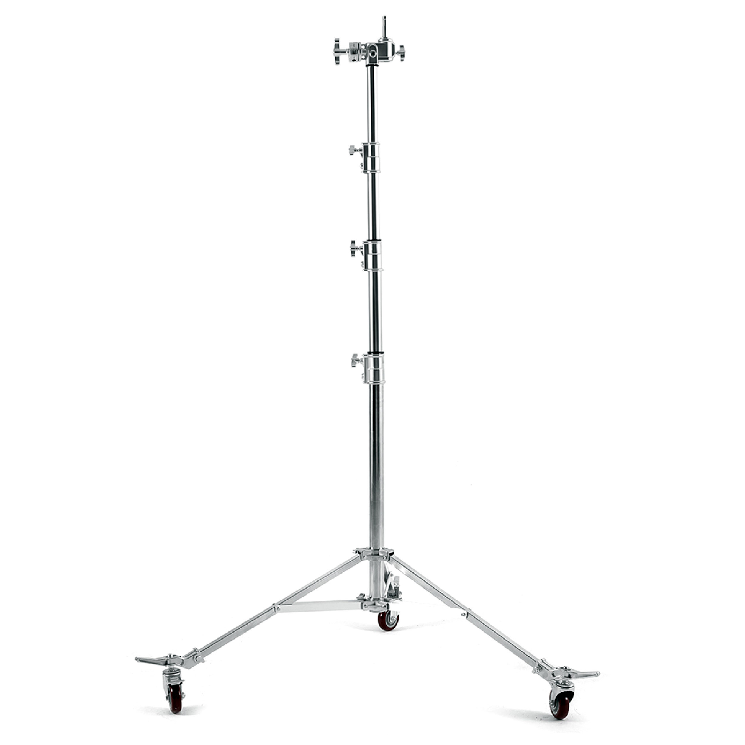 BRESSER BR-C6M Heavy Duty Tripod with Wheels - 600cm, Load Capacity up to 30 kg