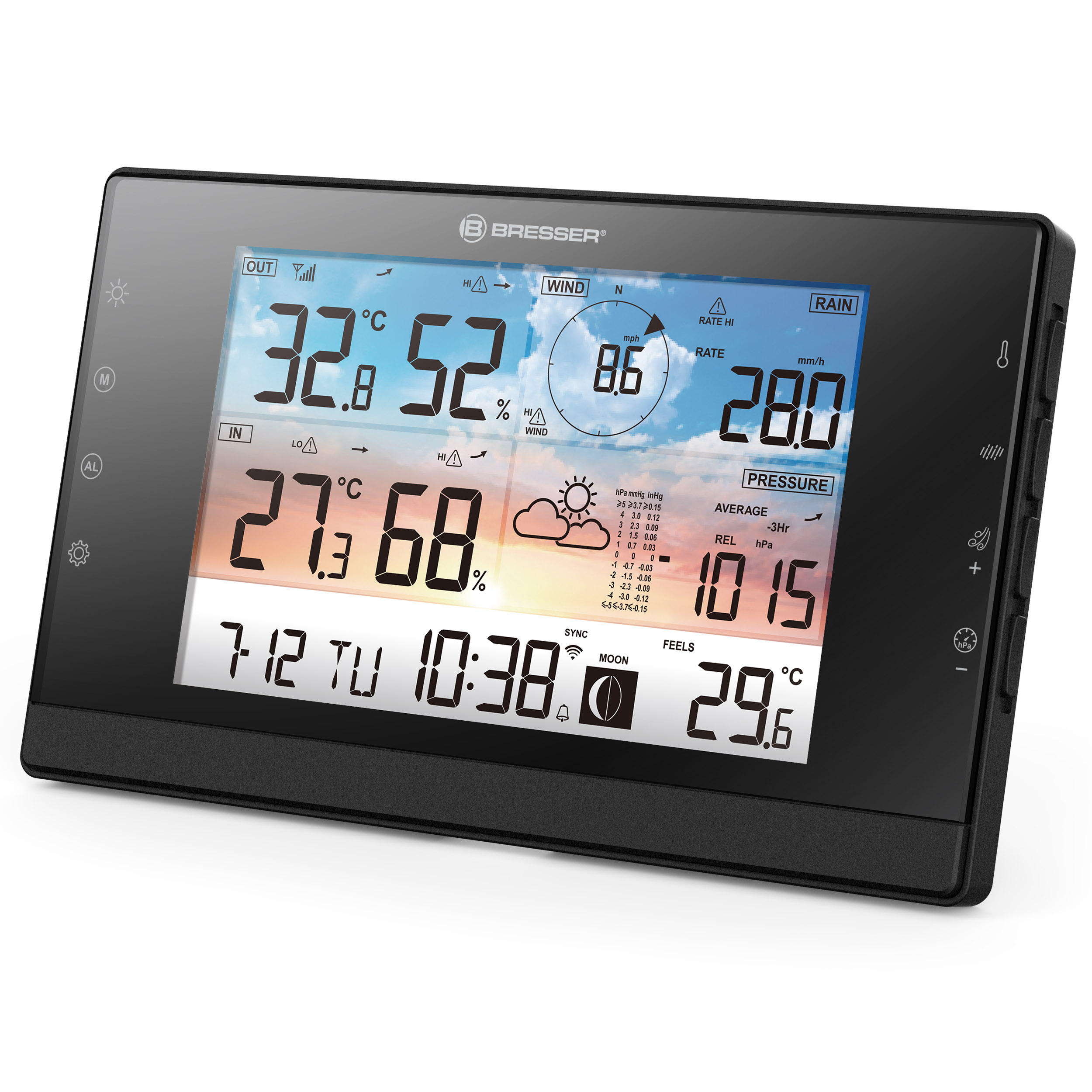 BRESSER WSC Wi-Fi Weather Station with 5-in-1 Multi-Sensor