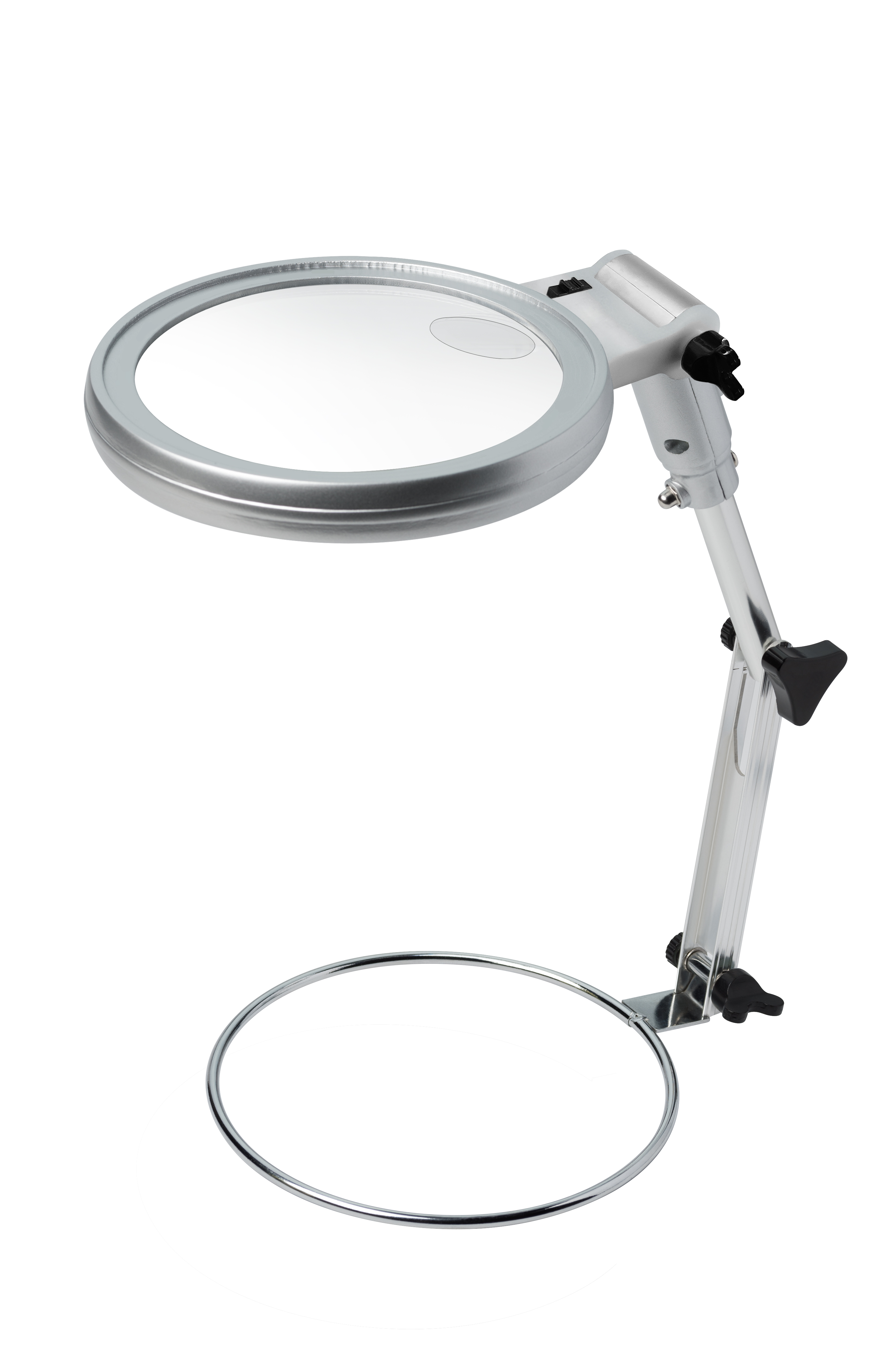 BRESSER Sewing Magnifier 2x/4x with LED Illumination, Diameter 120 mm (Refurbished)