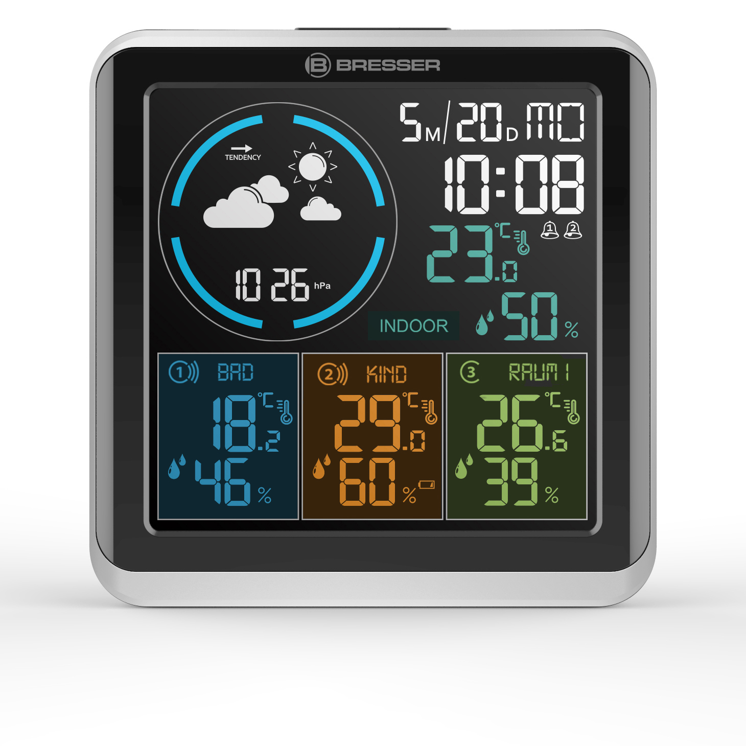 BRESSER Quadro Individio Weather Station