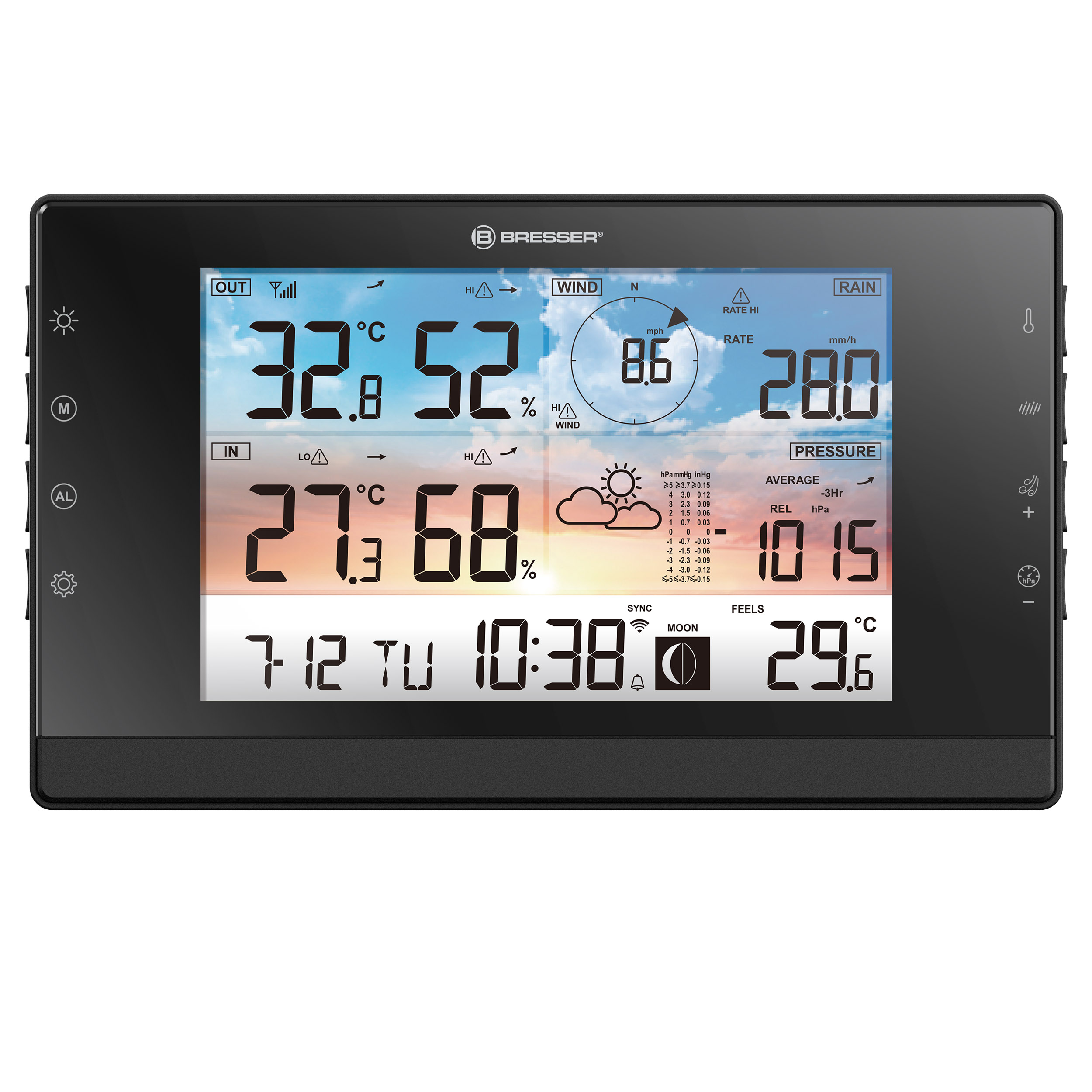 BRESSER WSC Wi-Fi Weather Station with 5-in-1 Multi-Sensor