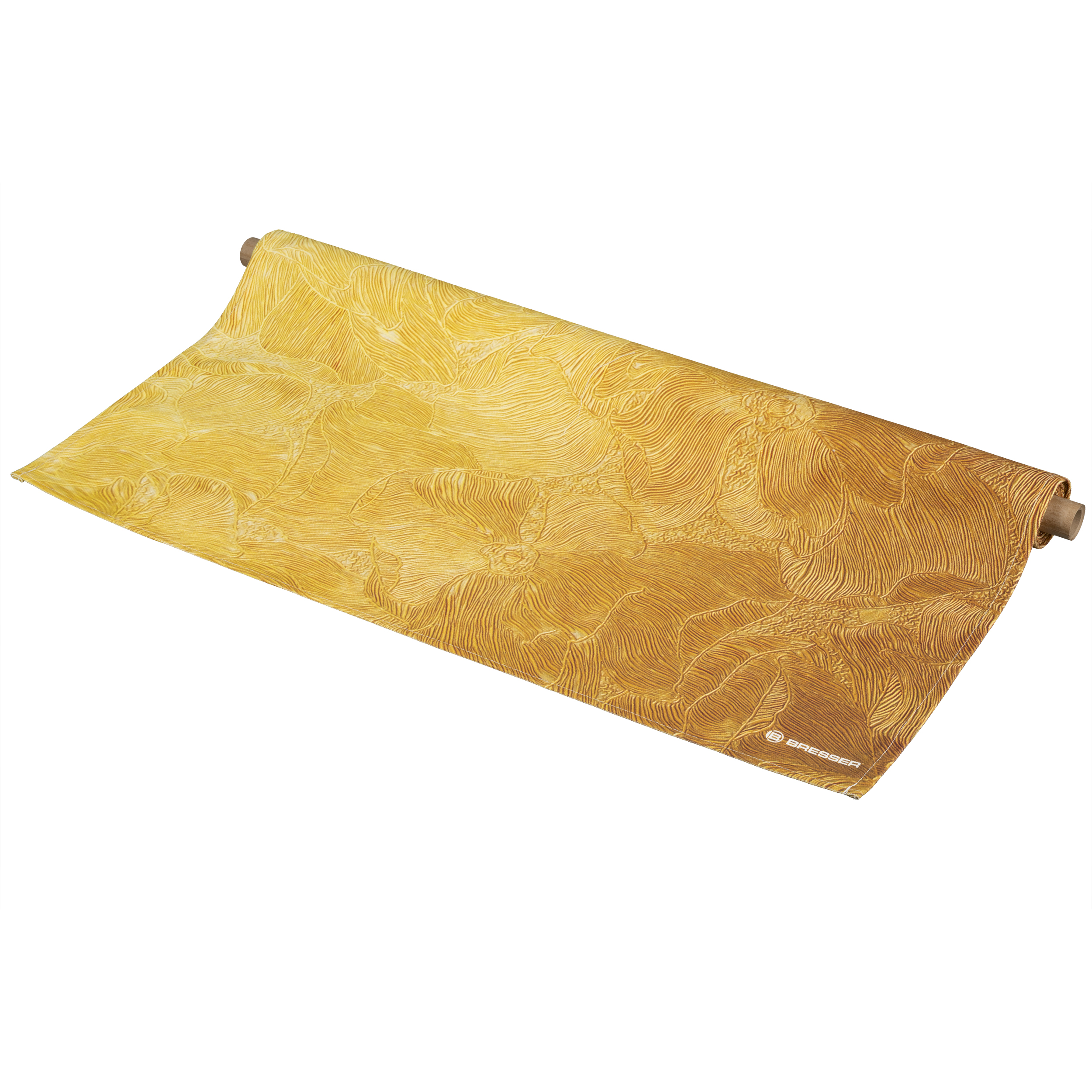 BRESSER Background Cloth with Motif 80 x 120 cm - Golden Flower
